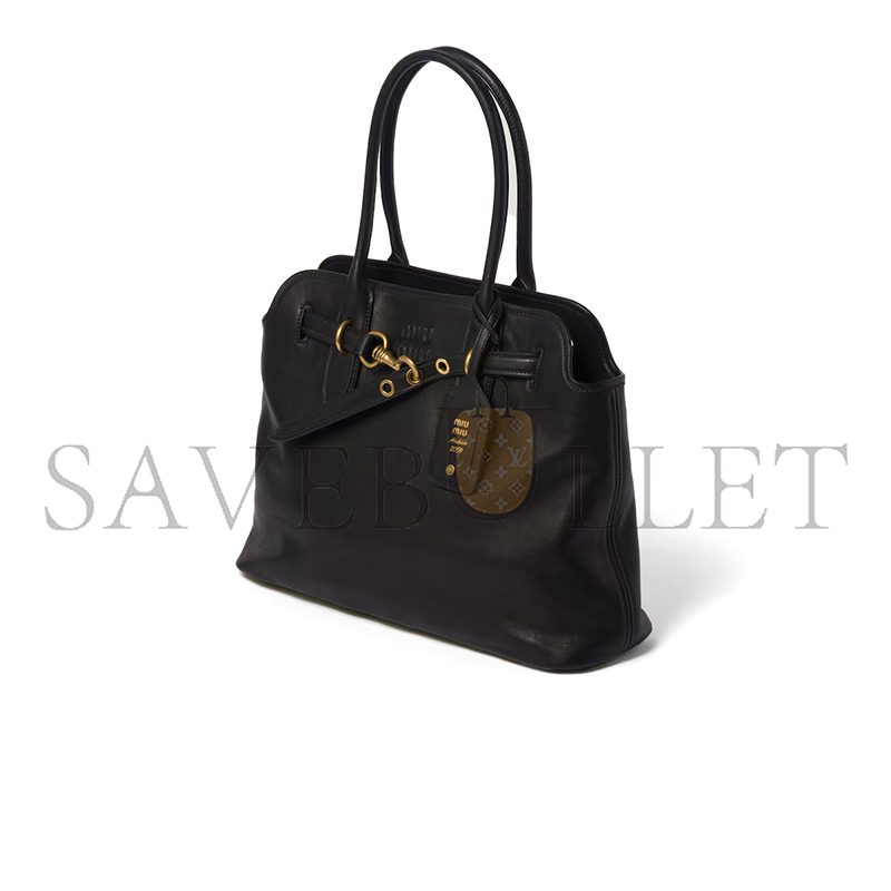 MIU MIU AVENTURE NAPPA LEATHER BAG 5BG291 (40*31*13cm) MIU MIU AVENTURE NAPPA LEATHER BAG 5BG291 (40*31*13cm)